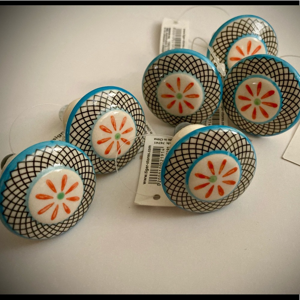 Tiger brand drawer pulls, pack of 6